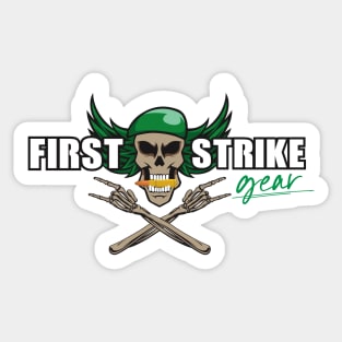 First Strike Gear Sticker